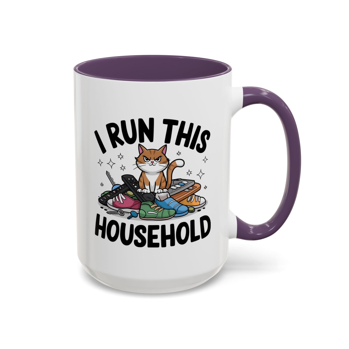 Animal Mug - I Run This Household