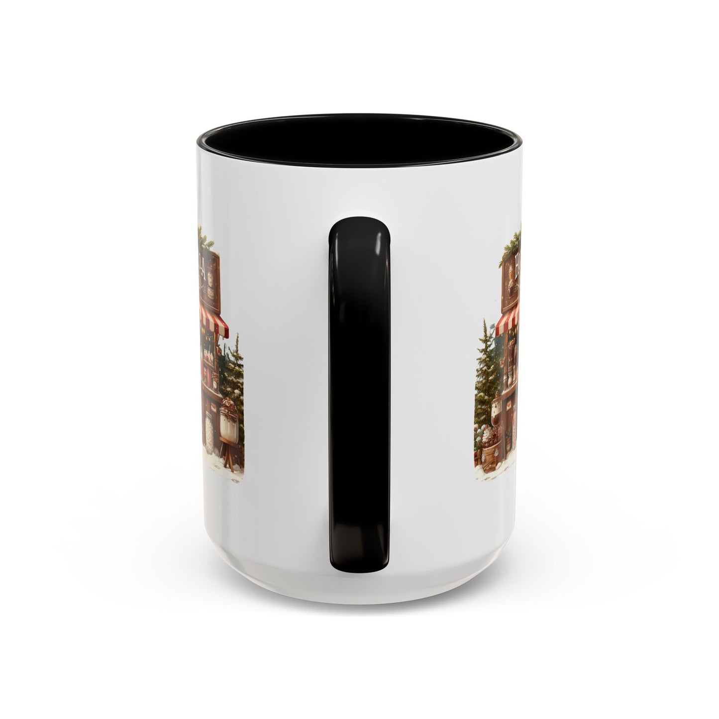 Christmas Mug - Hot Cocoa Stand White Text
