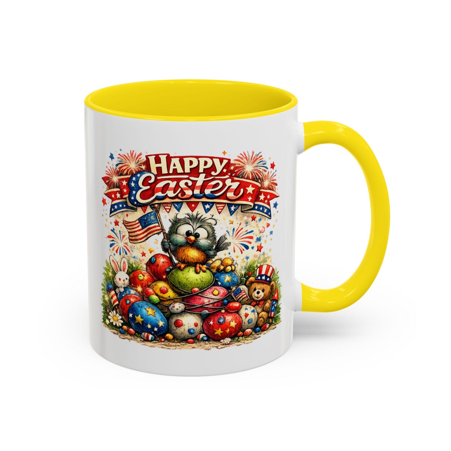 Easter Mug - Patriotic Happy Easter