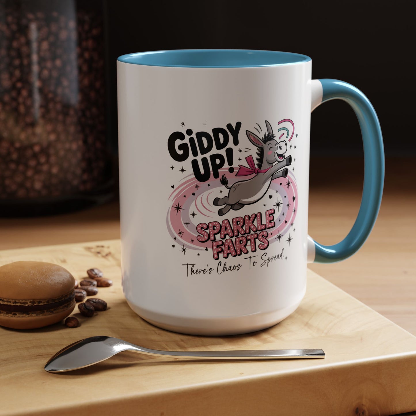 Humor Mug - Giddy Up Sparkle Farts