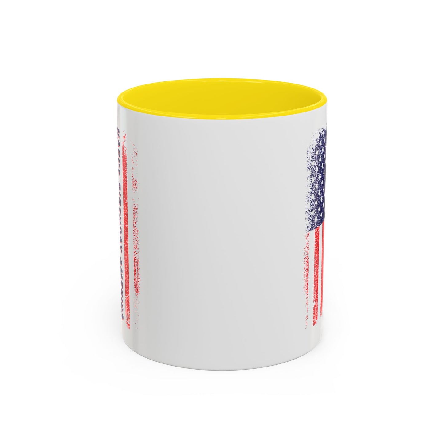 4th of July Mug - Happy Birthday America Flag