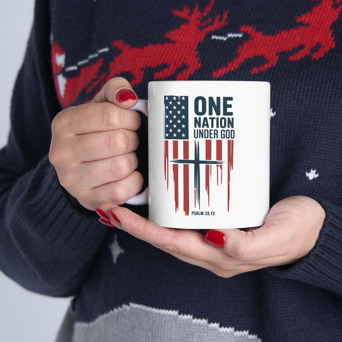 Religious Mug - One Nation Under God