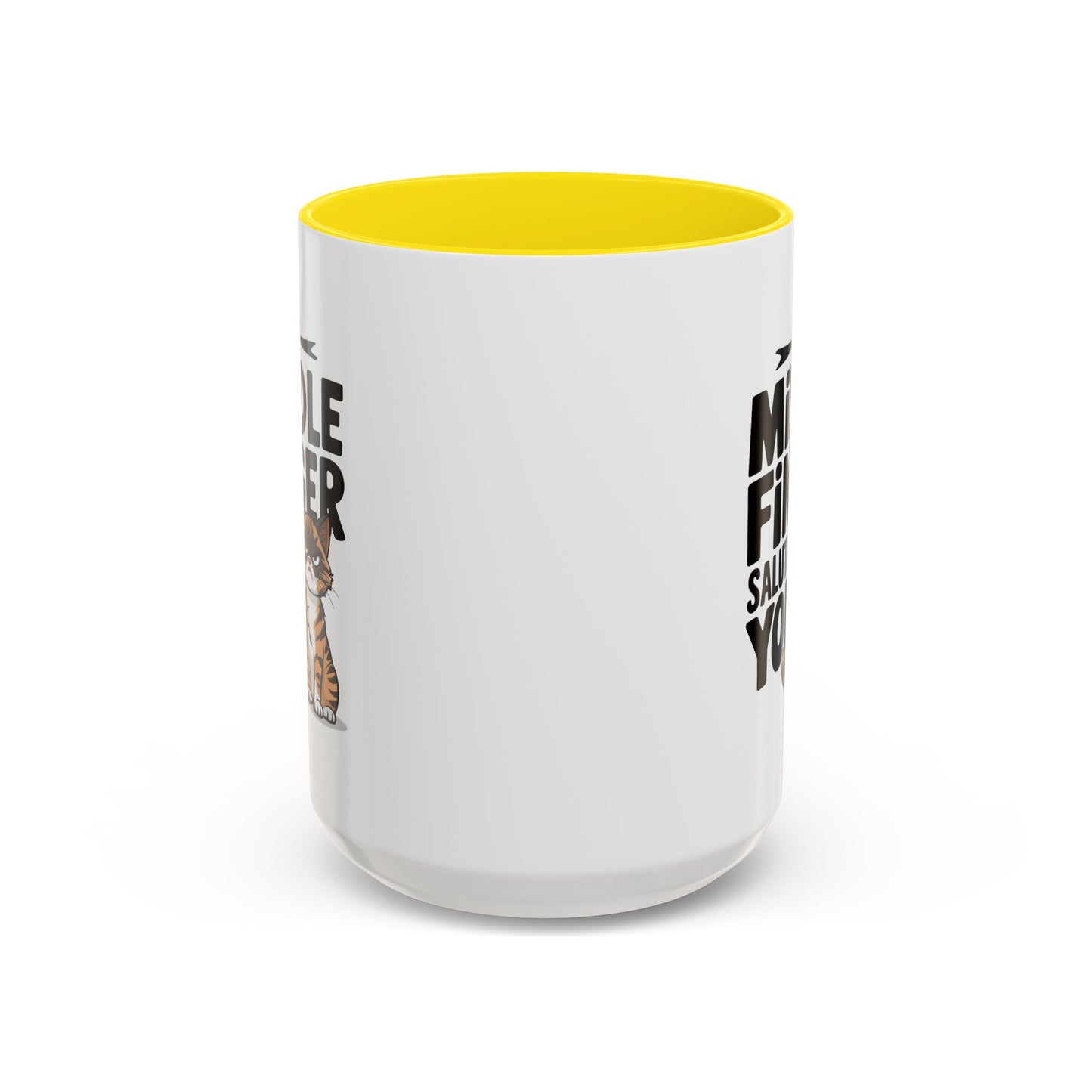 Humor Mug - My Middle Finger Salutes You