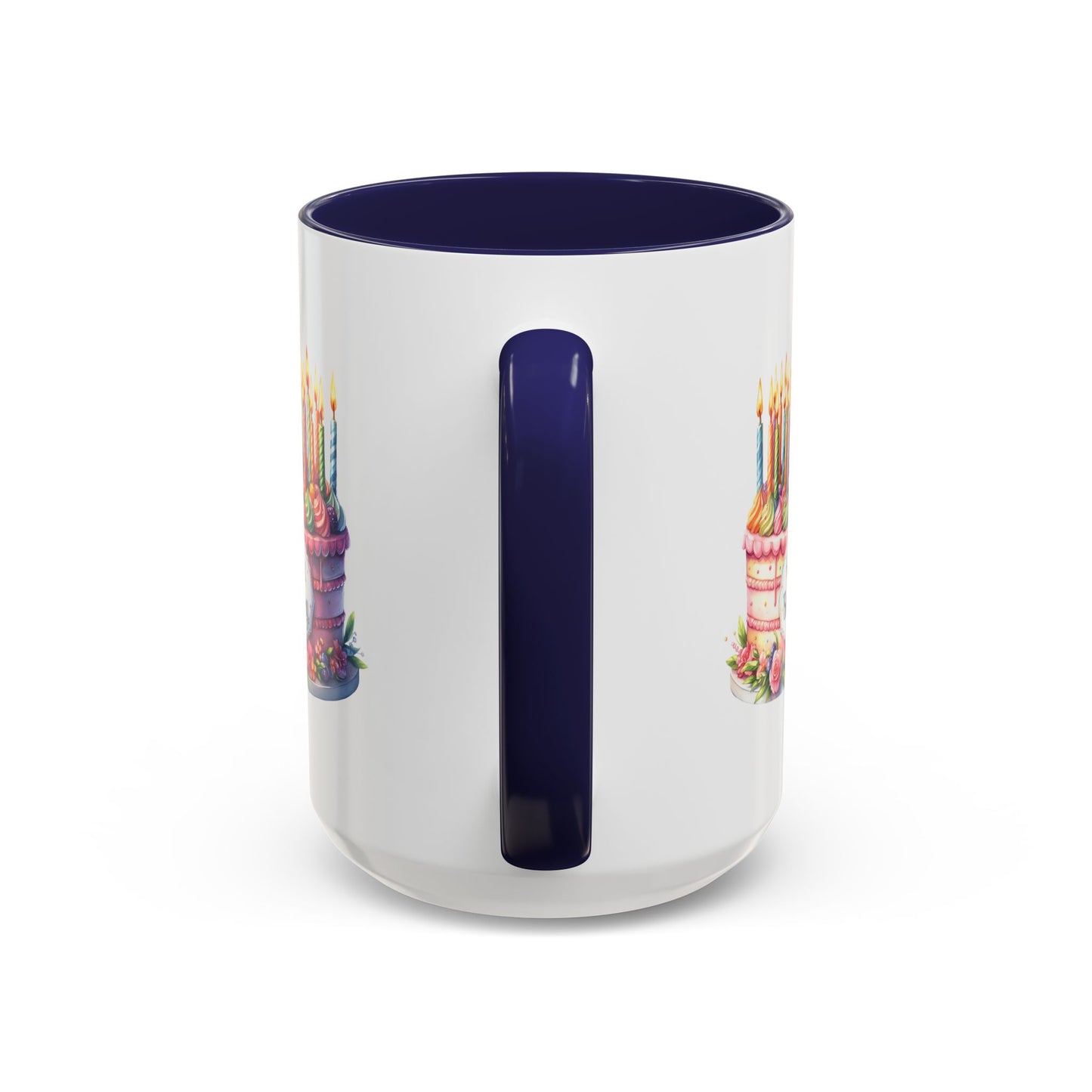 Birthday Mug - Happy Birthday Large Cake With...