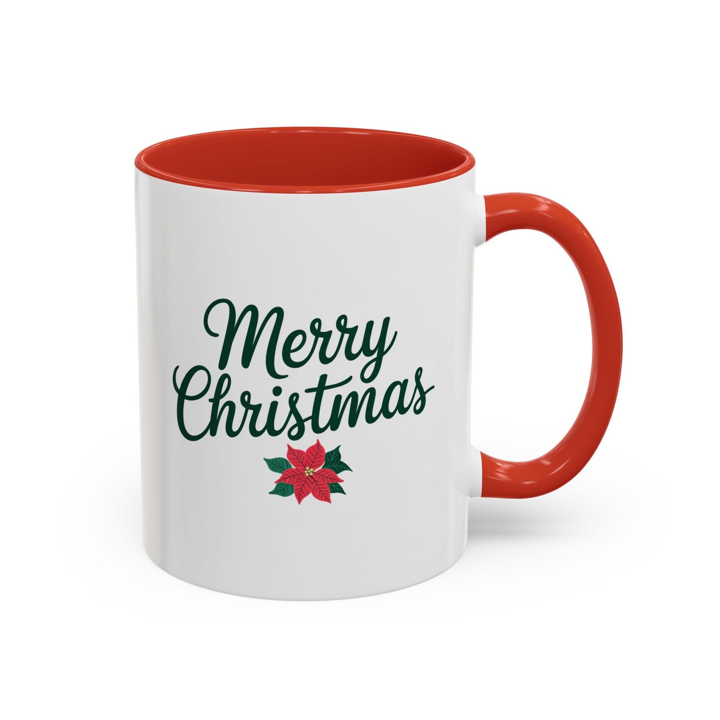 Christmas Mug - Merry Christmas Green Text