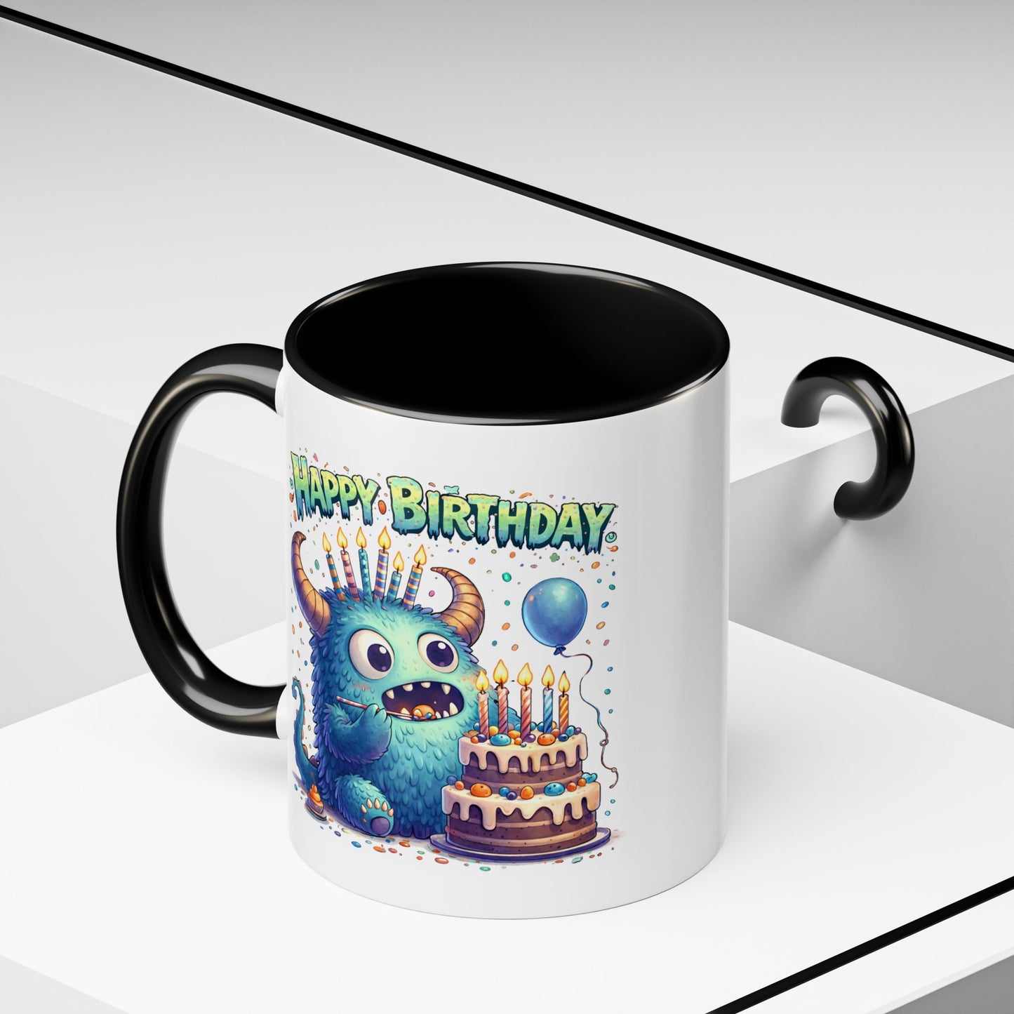 Birthday Mug - Monster Cake