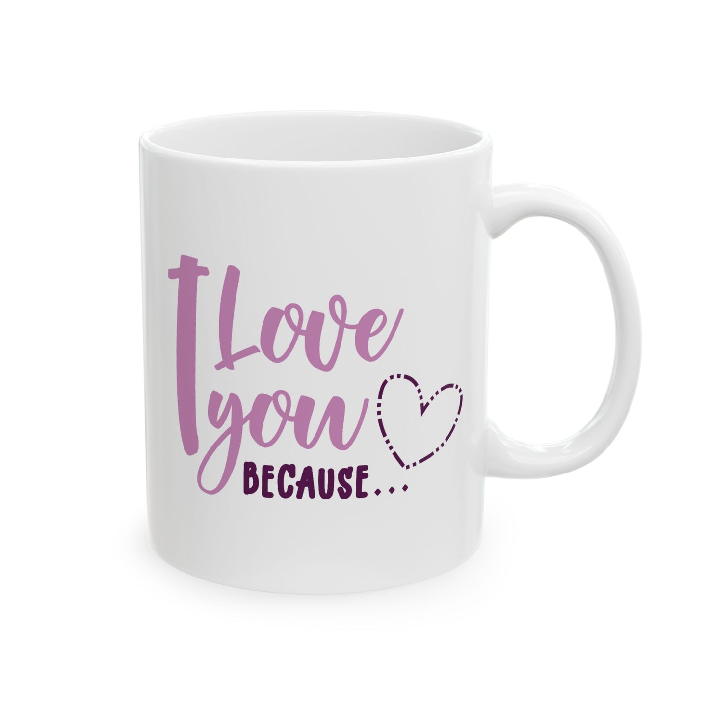 Anniversary Mug - I Love You Because