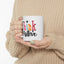 Wellness Mug - Think Positive Decorative Text