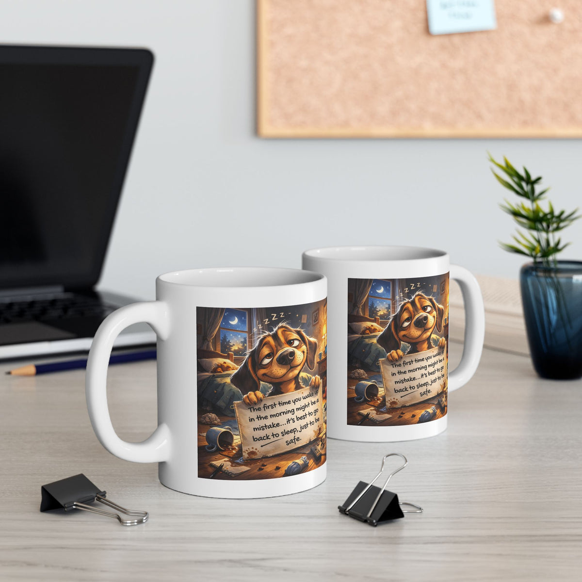 Animal Mug - The First Time You Wake Up