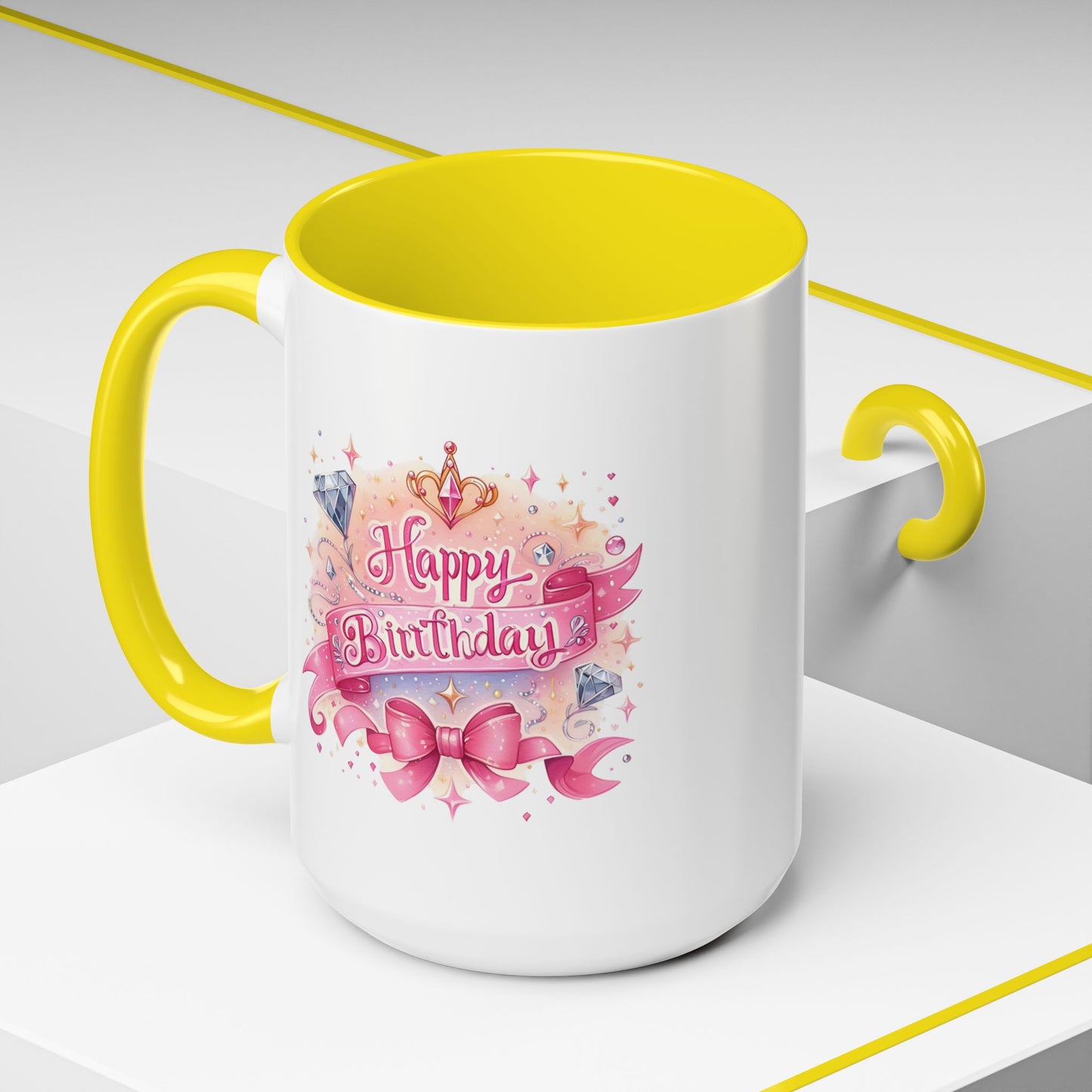Birthday Mug - Tiara Diamonds
