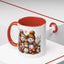 Christmas Mug - Gold Snowman Family