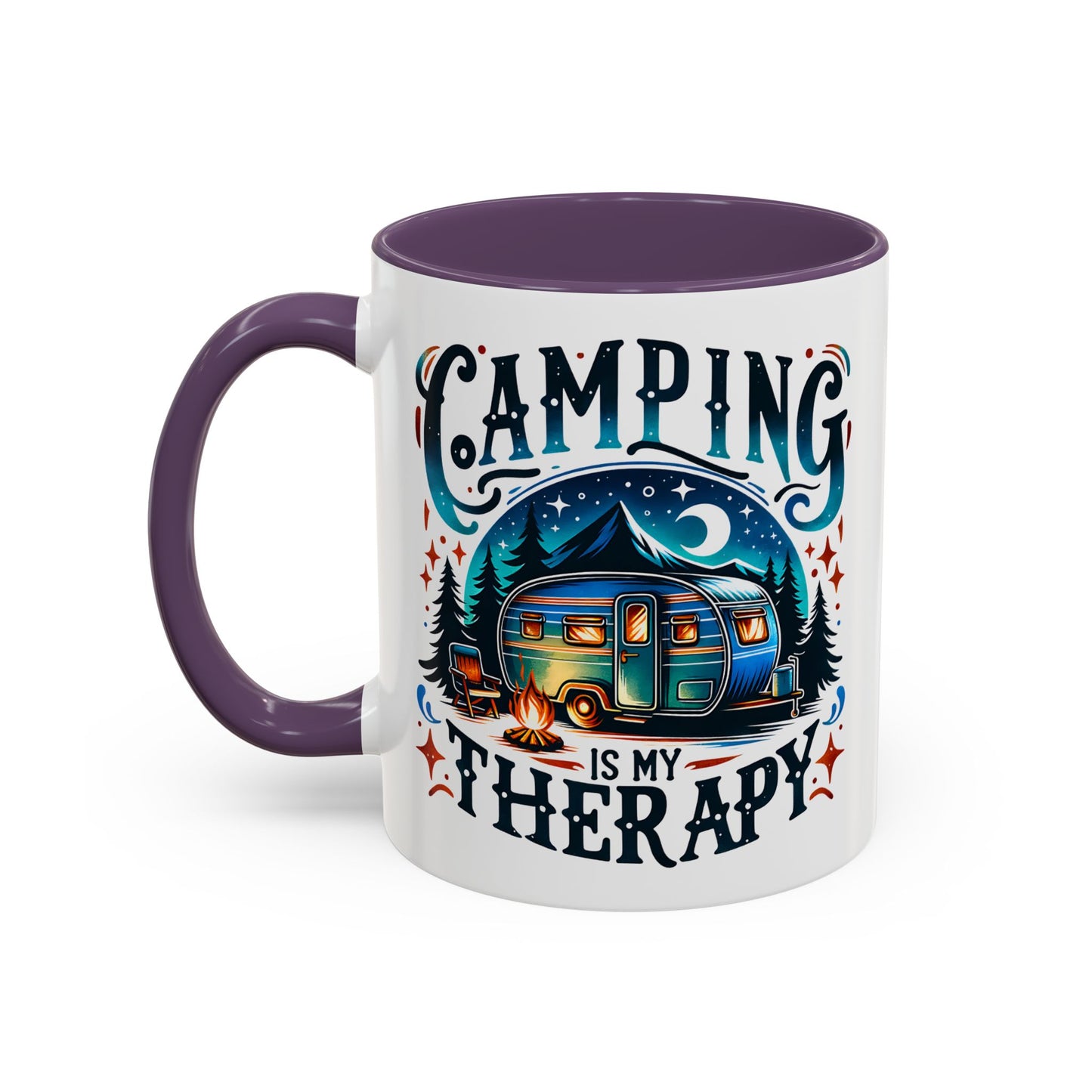Adventure Mug - Camping Is My Therapy