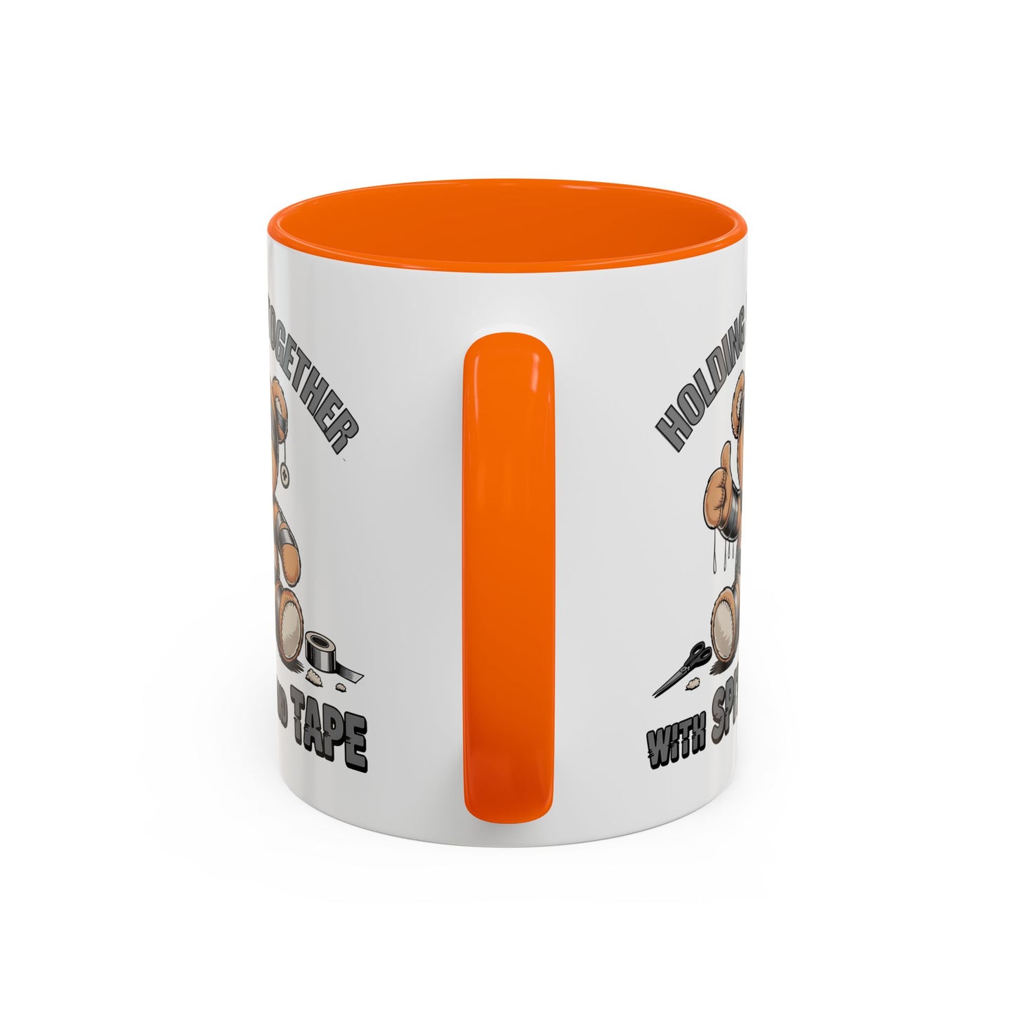 Humor Mug - Holding It Together With Spite & Tape