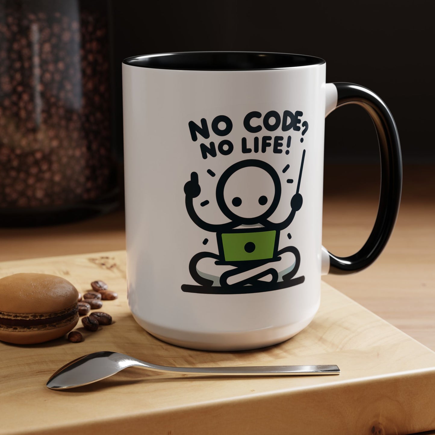 Humor Mug - No Code No Life