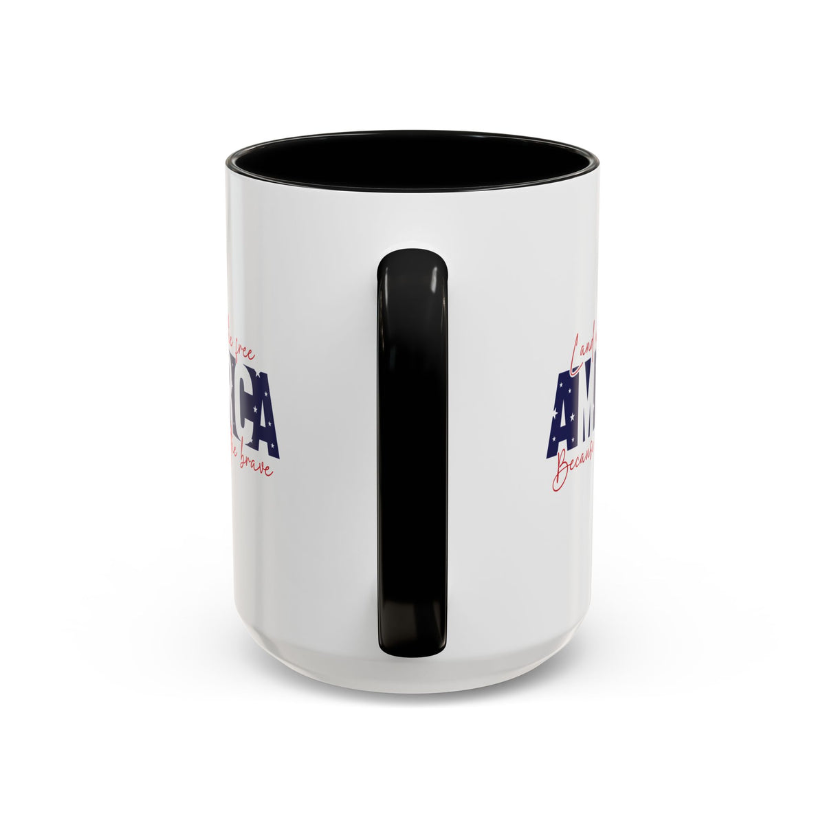 4th of July Mug - American Land of the Free Stars