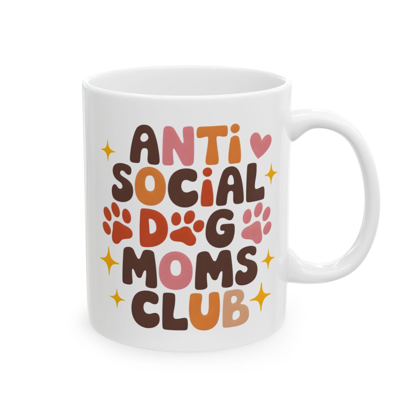 Animal Mug - Anti Social Dog Moms Club