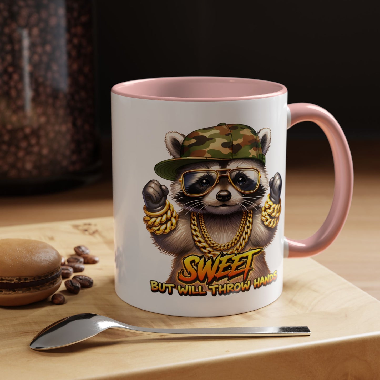 Humor Mug - Sweet But Will Throw Hands