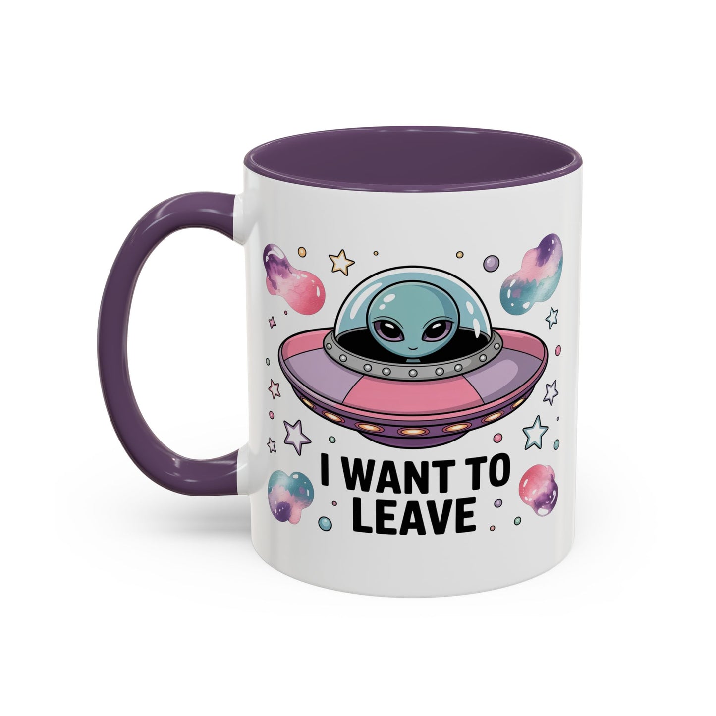 Alien Mug - I Want To Leave