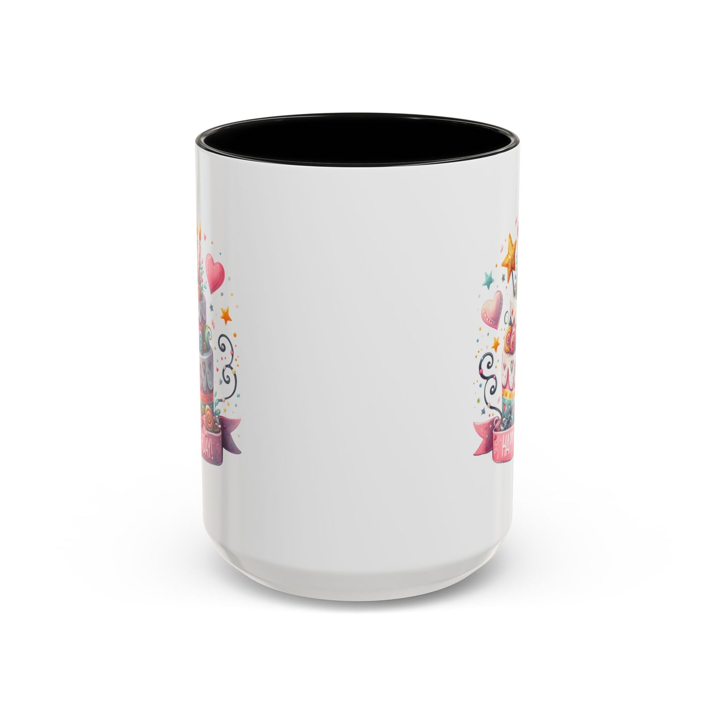 Birthday Mug - Happy Birthday Two Tiered Cake