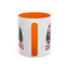 Christmas Mug - Merry Christmas Red & White Camper