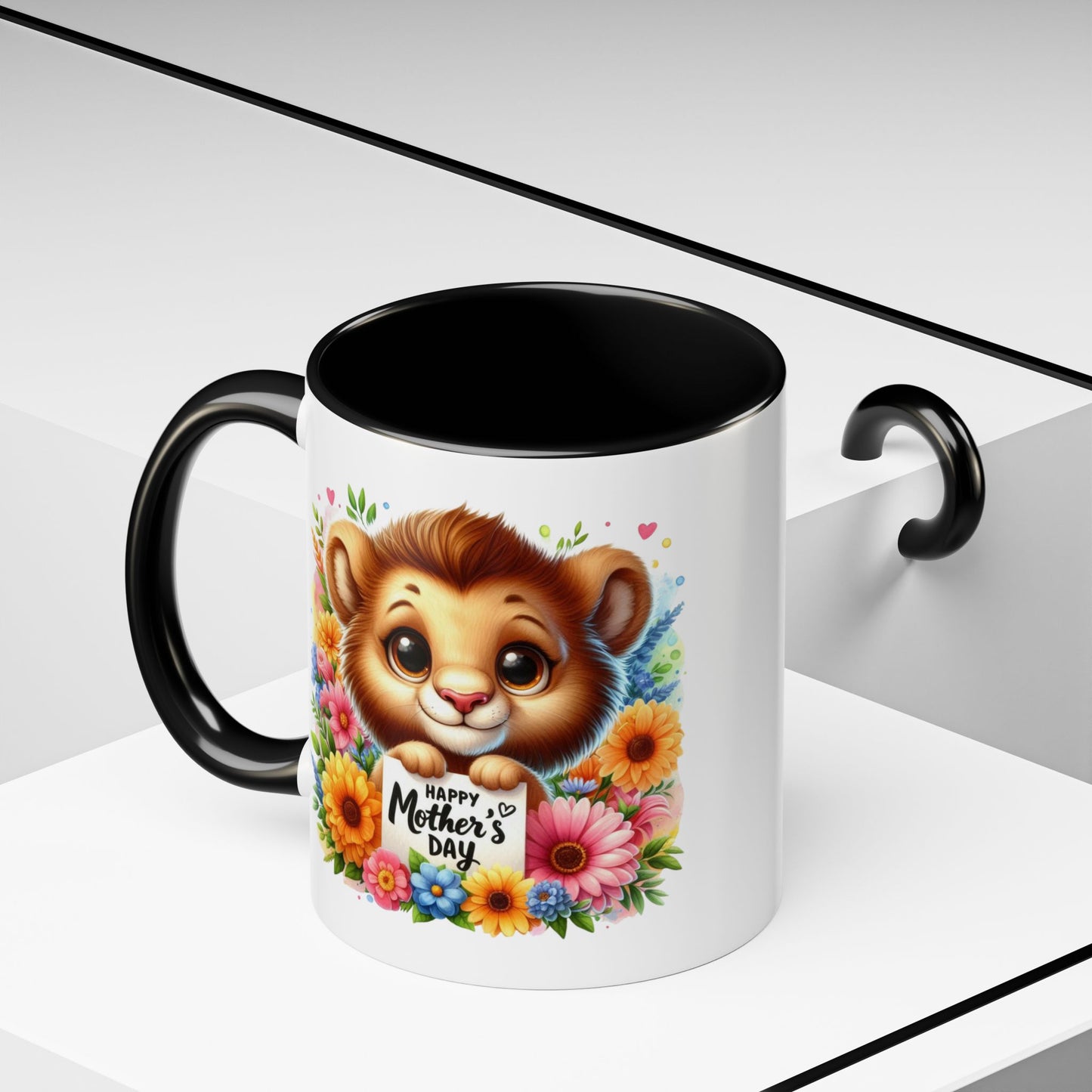 Mother's Day Mug - Happy Mother's Day Lion