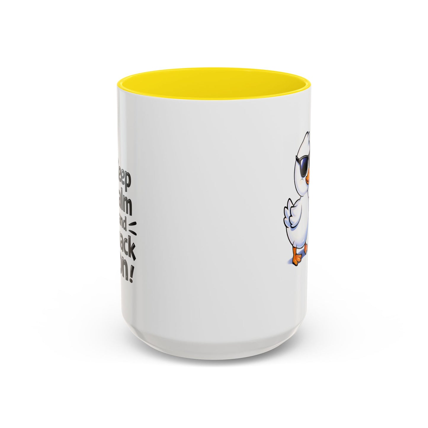 Wellness Mug - Keep Calm And Quack On