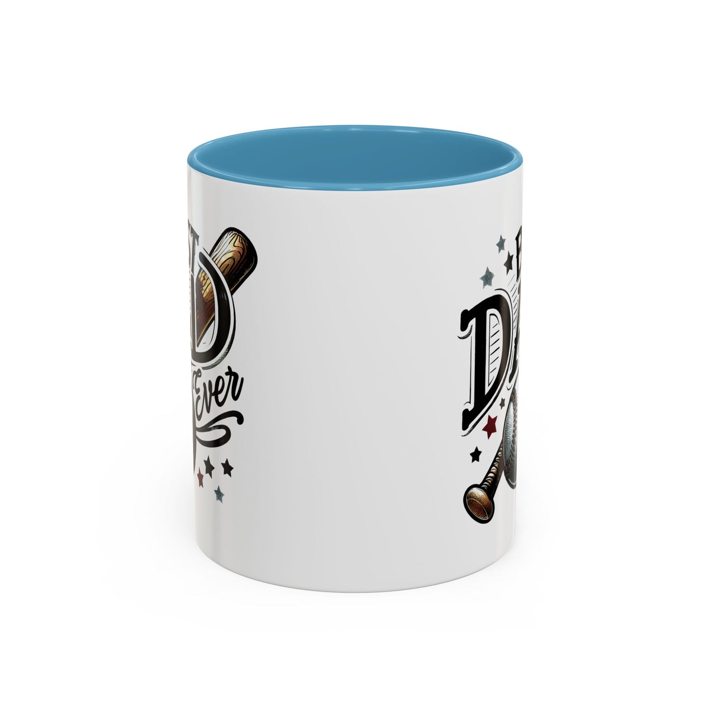 Father's Day Mug - Best Dad Ever Baseball