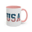 4th of July Mug - USA American Flag
