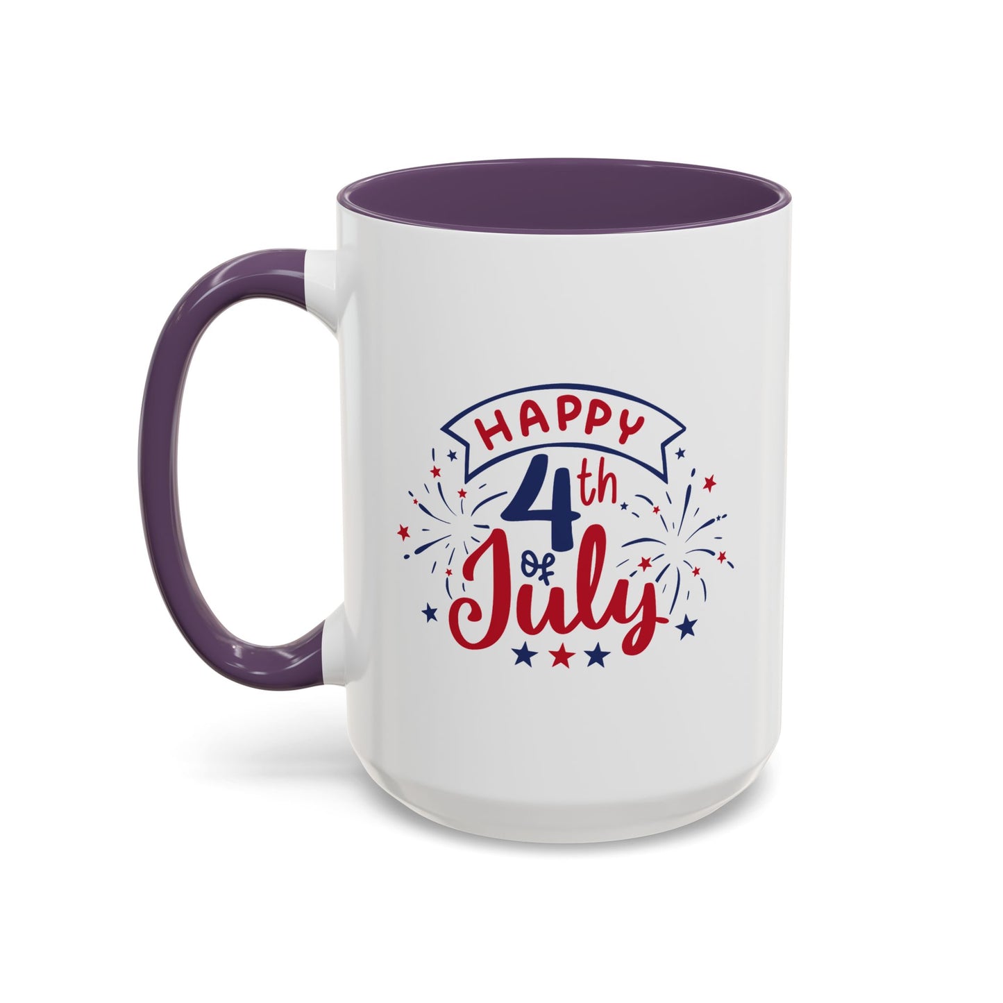 4th of July Mug - Happy 4th of July Fireworks