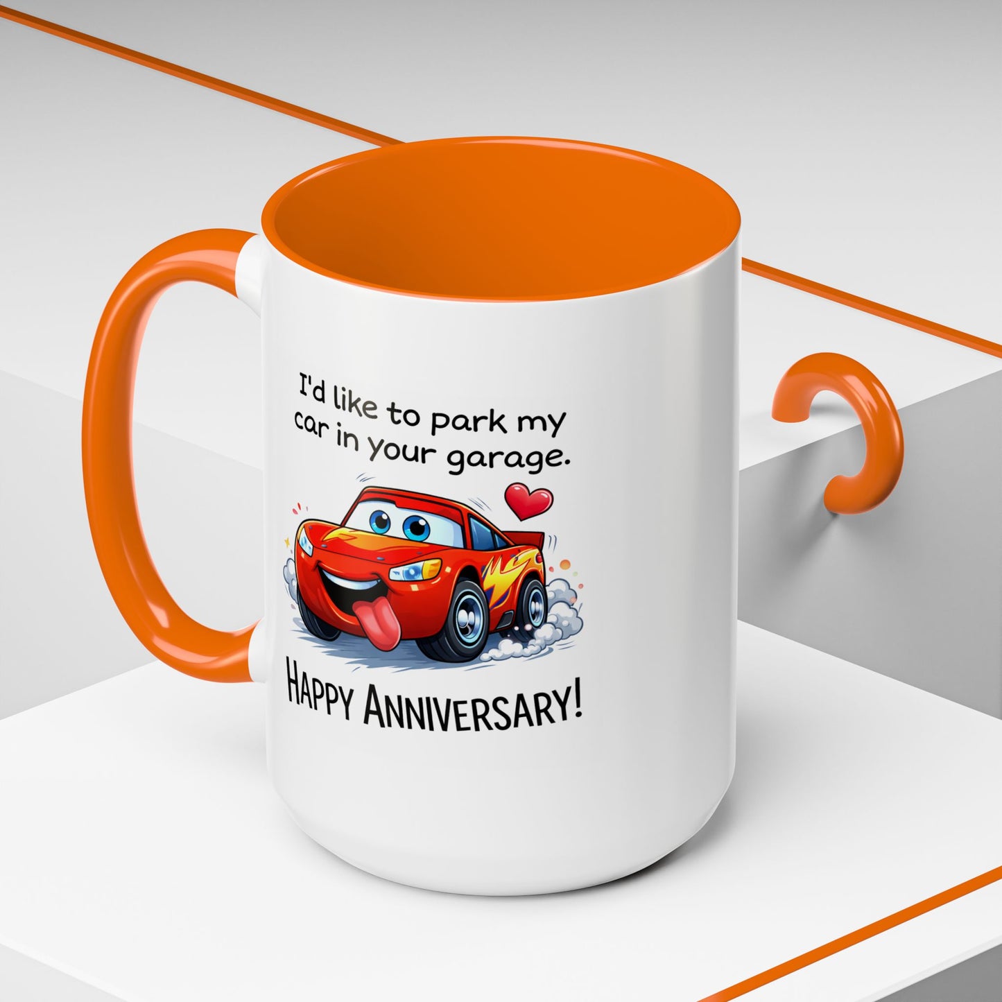 Anniversary Mug - I'd Like To Park