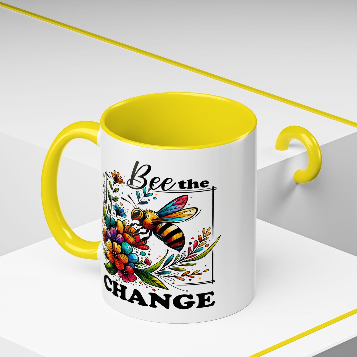 Motivation Mug - Bee The Change