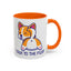 Humor Mug - Talk To The Fluff