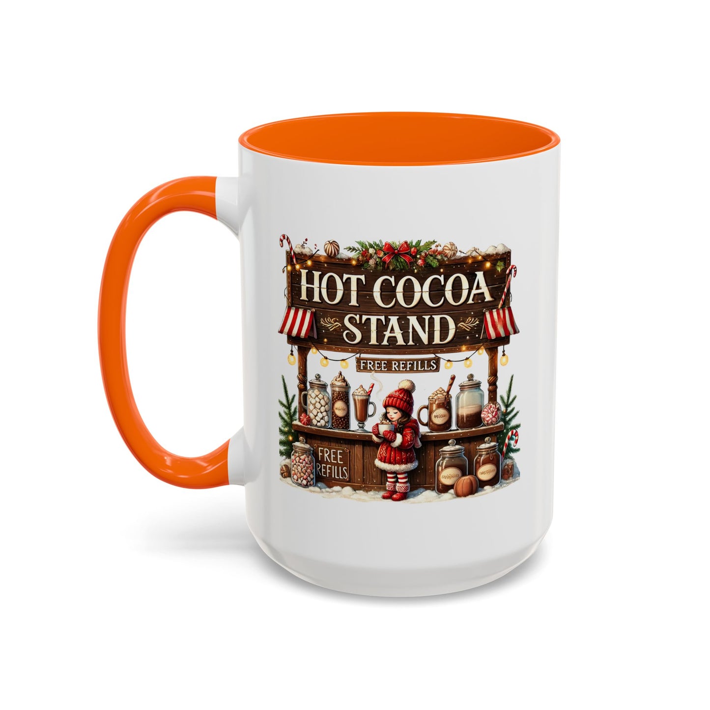 Christmas Mug - Hot Cocoa Stand Free Refills