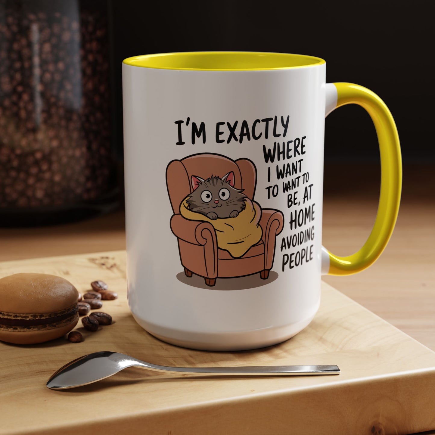 Animal Mug - I'm Exactly Where I Want To Be