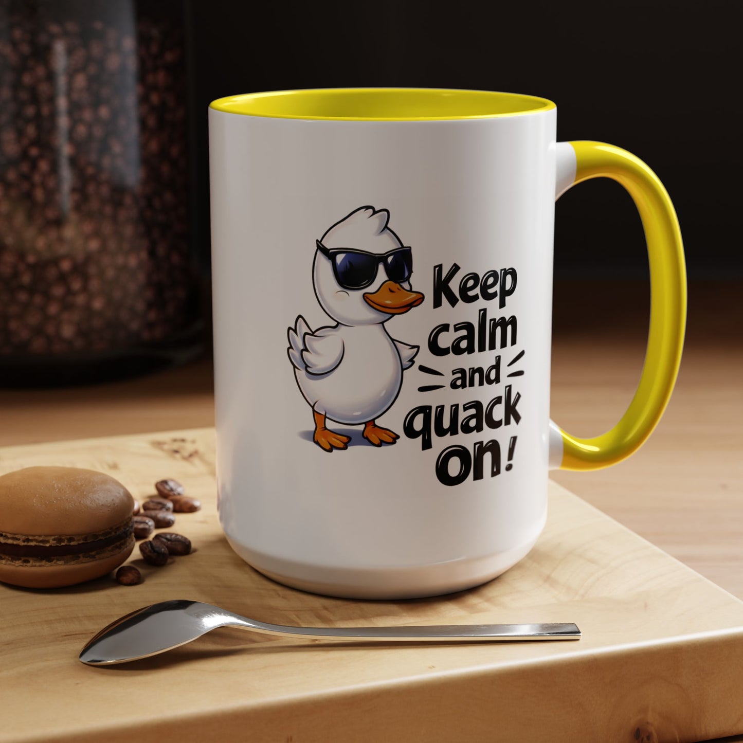 Wellness Mug - Keep Calm And Quack On