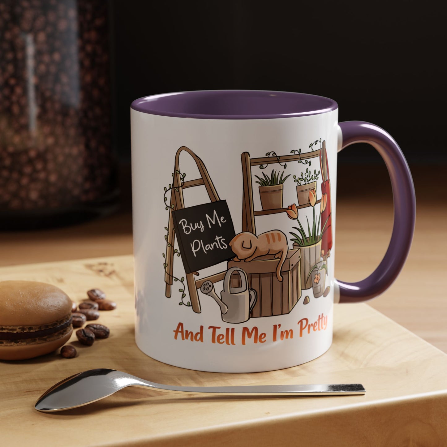 Humor Mug - Buy Me Plants