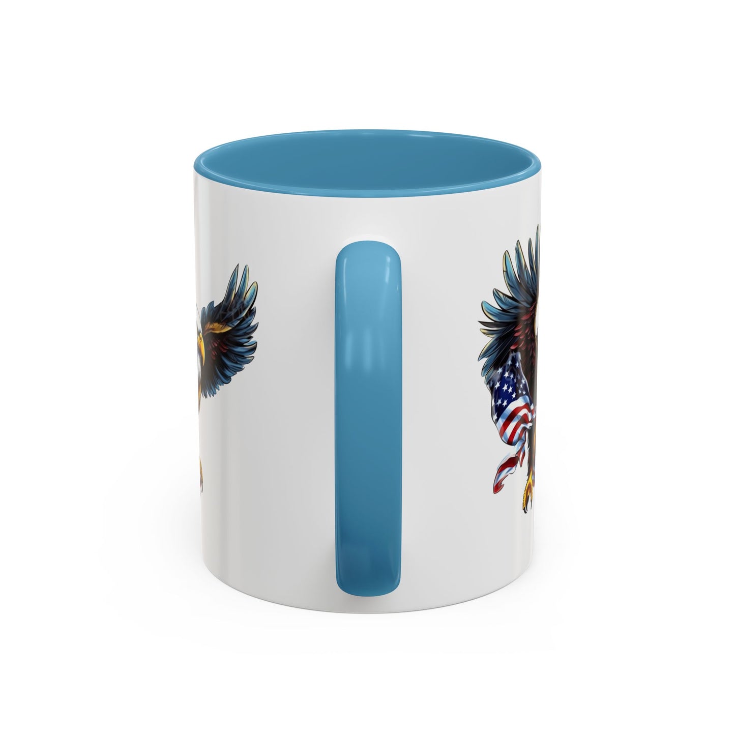 4th of July Mug - American Bald Eagle Flag 7