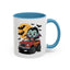 Halloween Mug - Driving Vampire