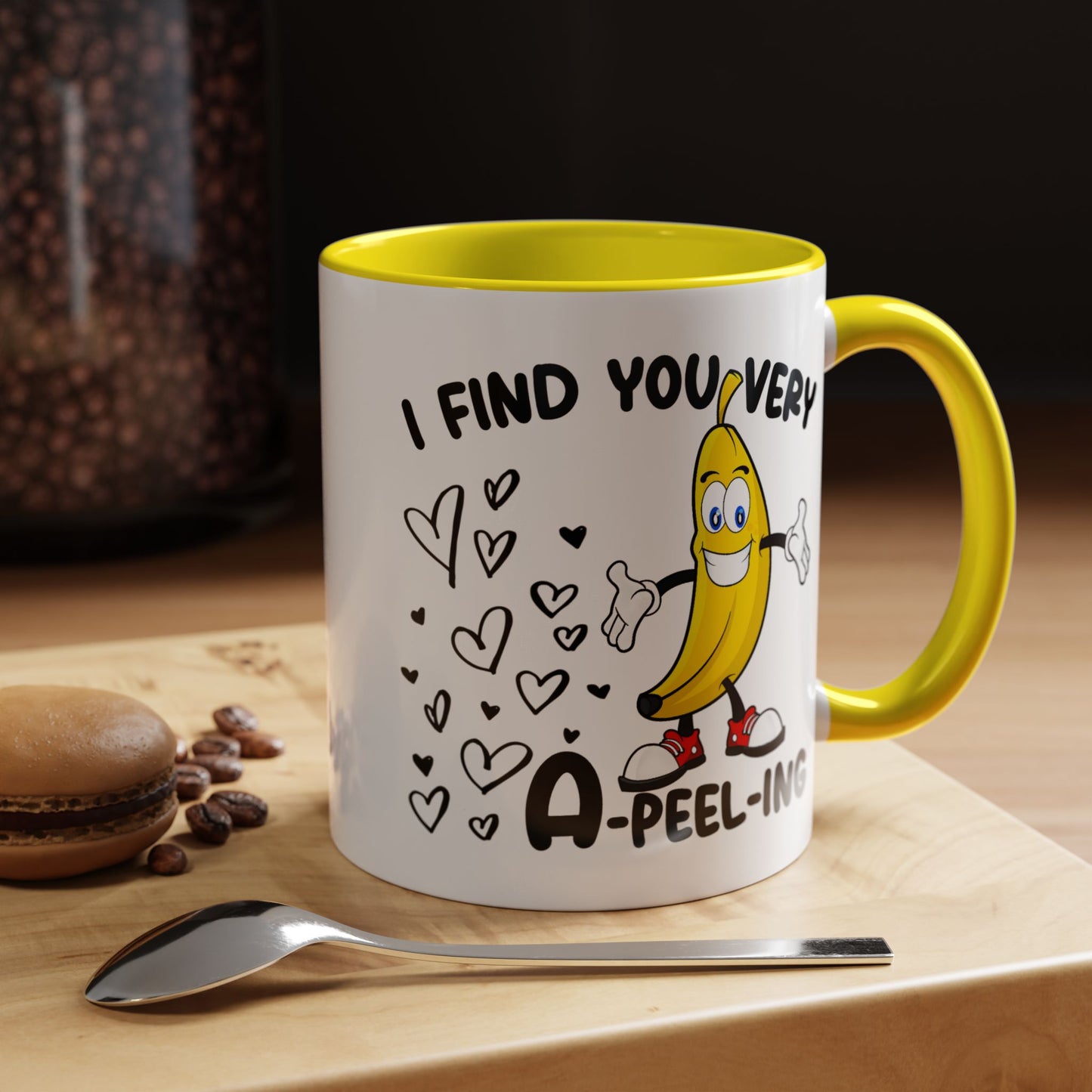 Adult Mug - I Find You Very A-Peel-Ing