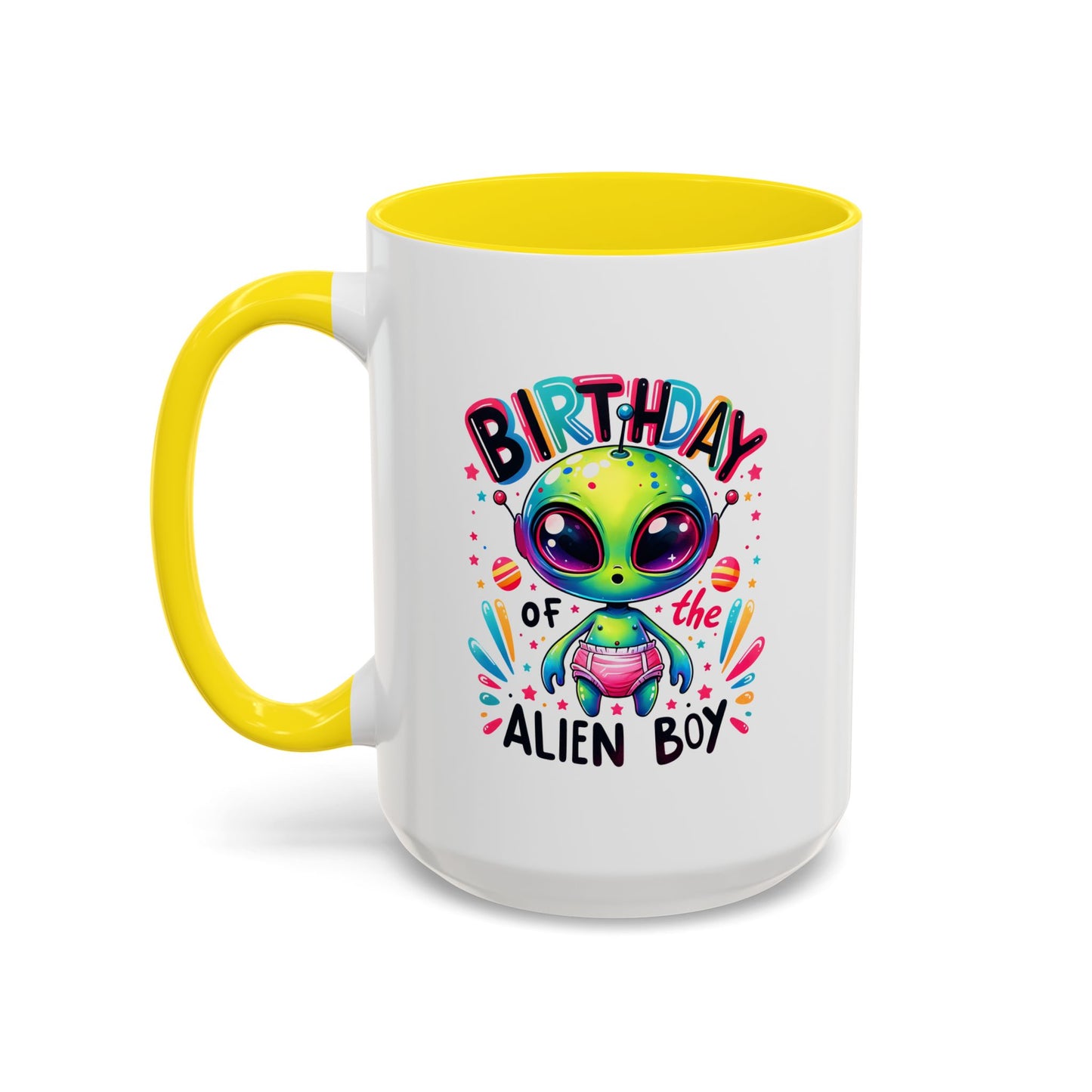 Alien Mug - Birthday Alien Boy