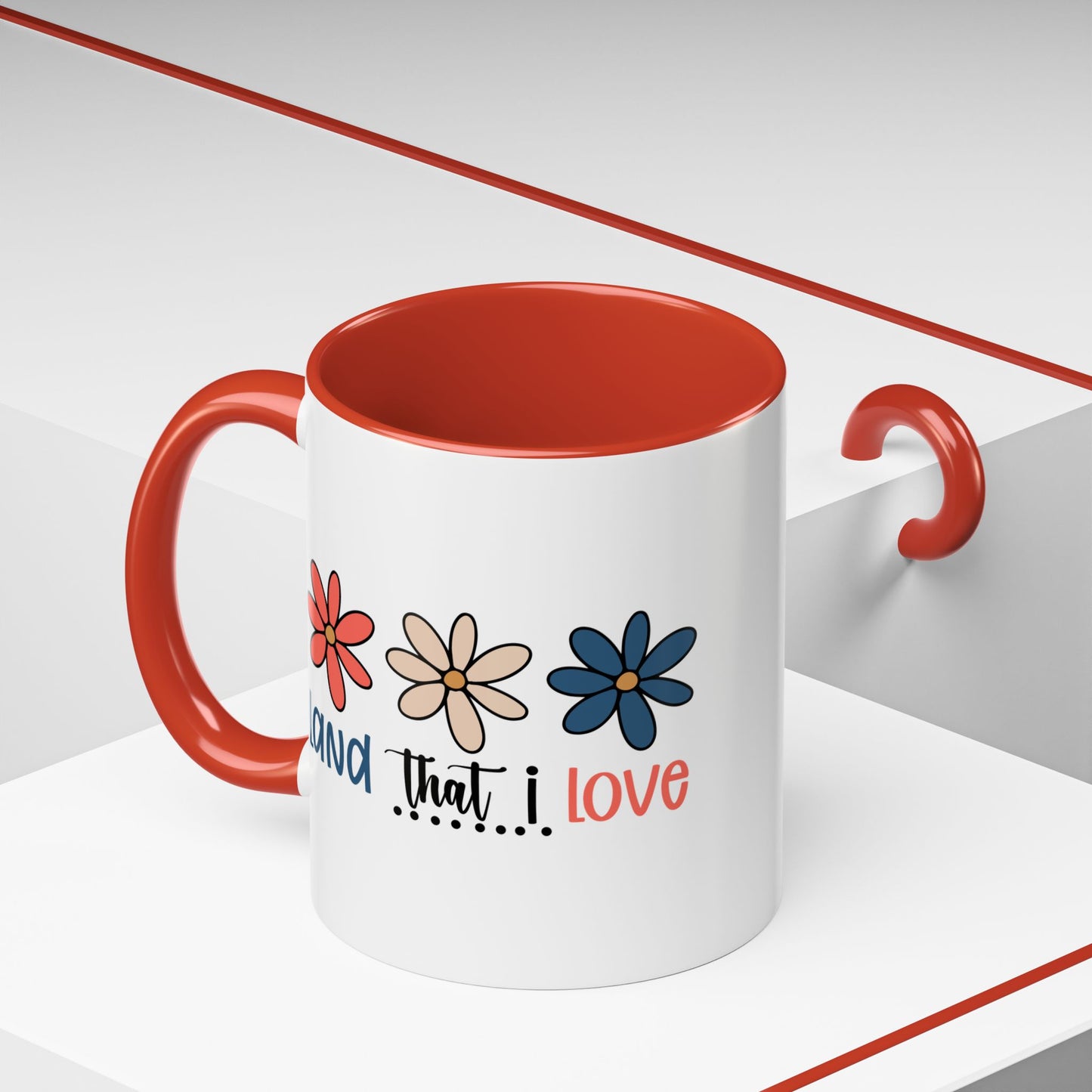 4th of July Mug - Land That I Love