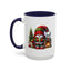 Christmas Mug - Gnome Fireplace