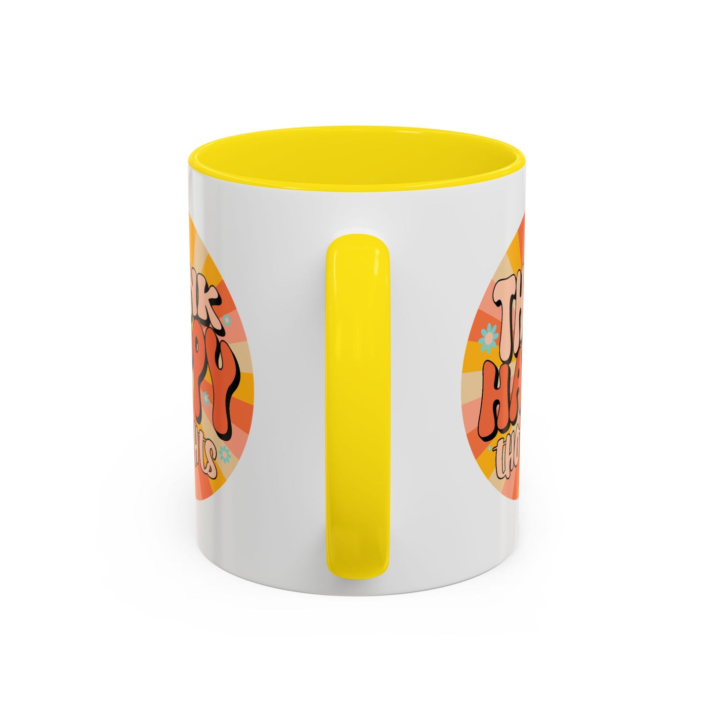 Wellness Mug - Think Happy Thoughts Hippie