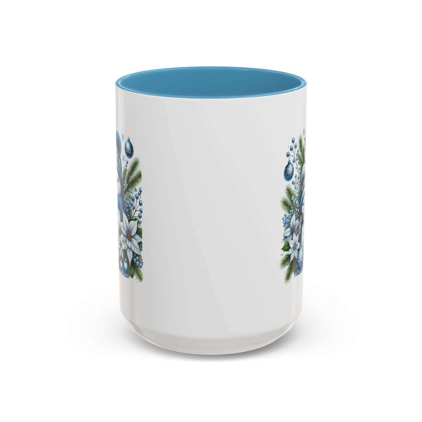 Christmas Mug - Blue Snowman Child