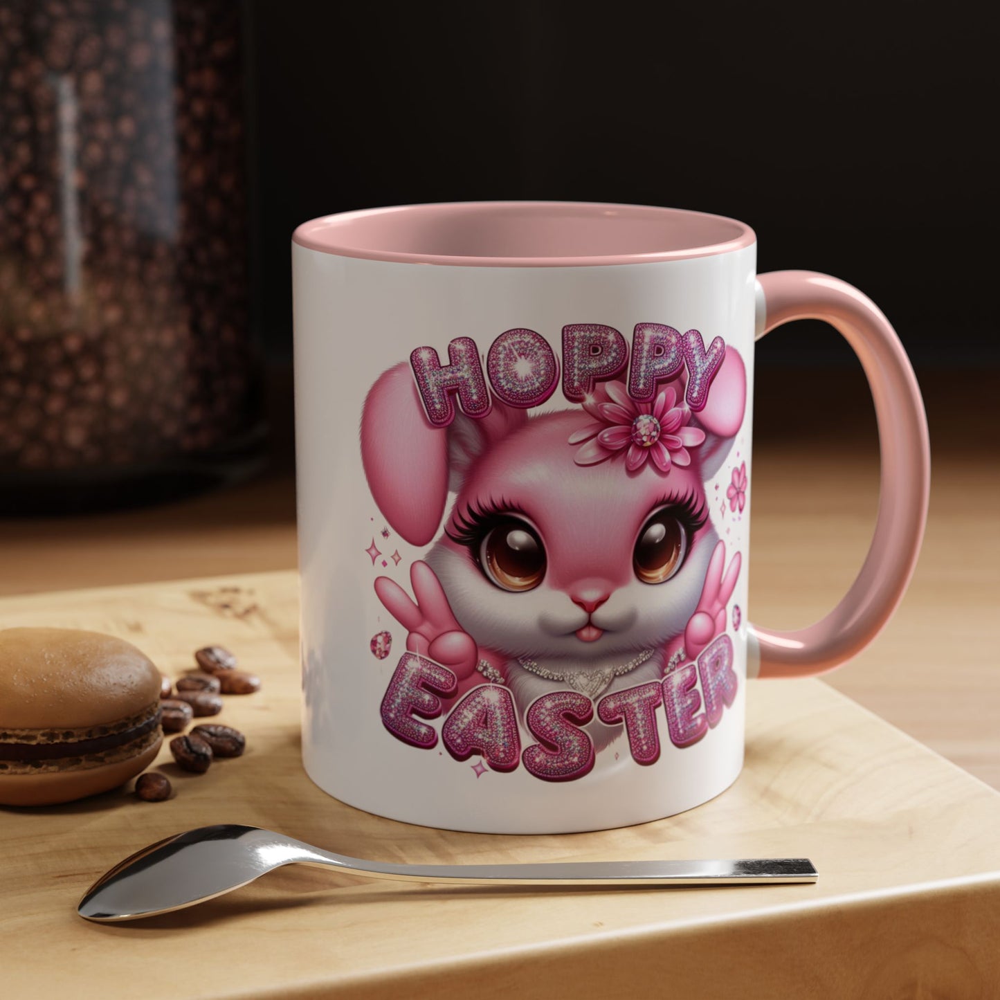 Easter Mug - Rhinestone Bunny