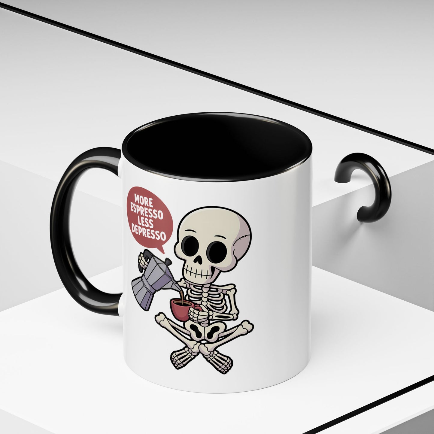 Halloween Mug - More Espresso Less Depresso