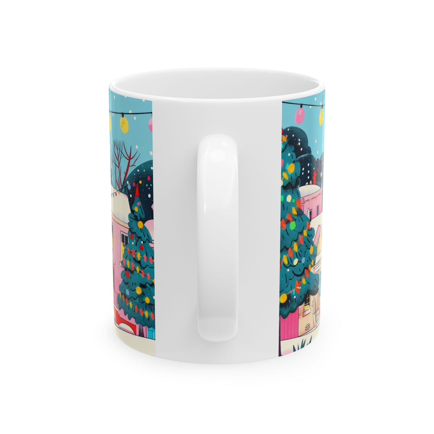 Christmas Mug - Christmas Town Wrap 1