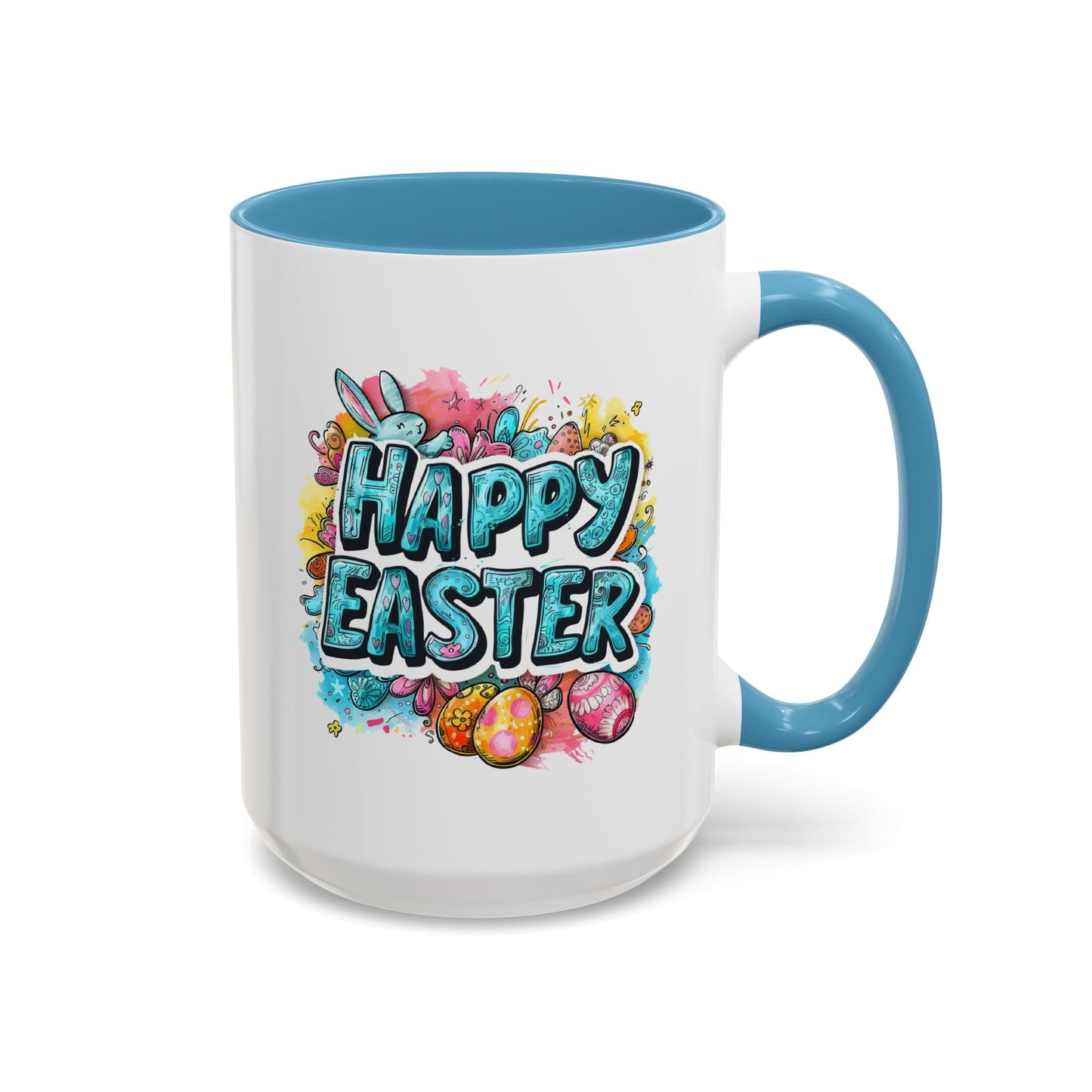 Easter Mug - Happy Easter Blue