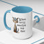 Humor Mug - Strong Coffee Brightens Your Mood