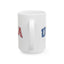 4th of July Mug - USA Red White & blue Stars
